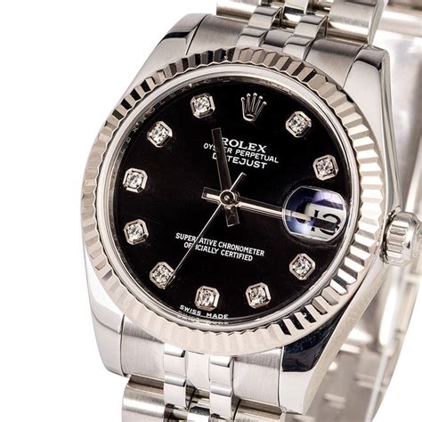 178274 rolex black diamond dial|rolex datejust price uk.